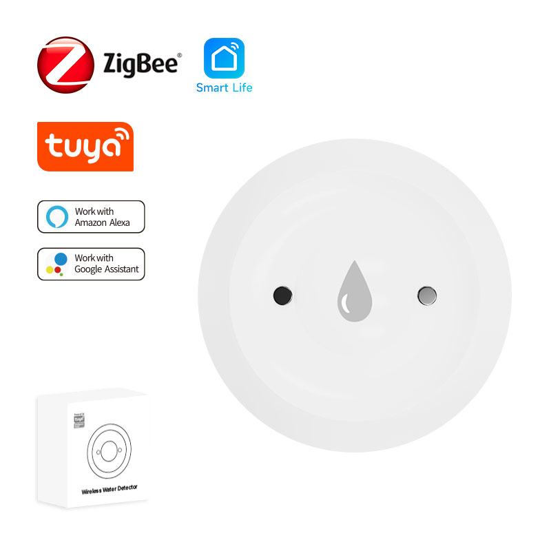 Water Alarm Sensor - Tuya Zigbee2mqtt Wateronderdompelingssensor Smart Life Lekkagesensor