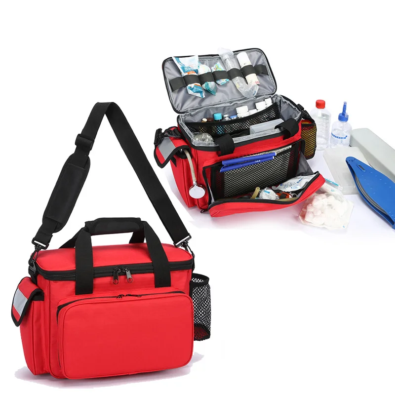 First Aid Bag Kit - Draagbare EHBO-tas voor buitengebruik, medische tas,
