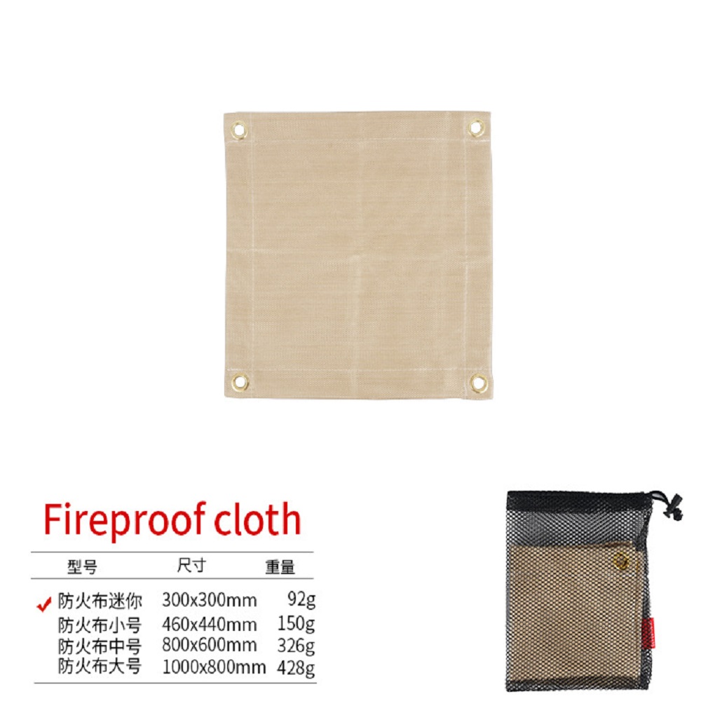 Fire Blanket Kitchen - Vlamvertragende glasvezelmat, hittebestendig tot 550°C °