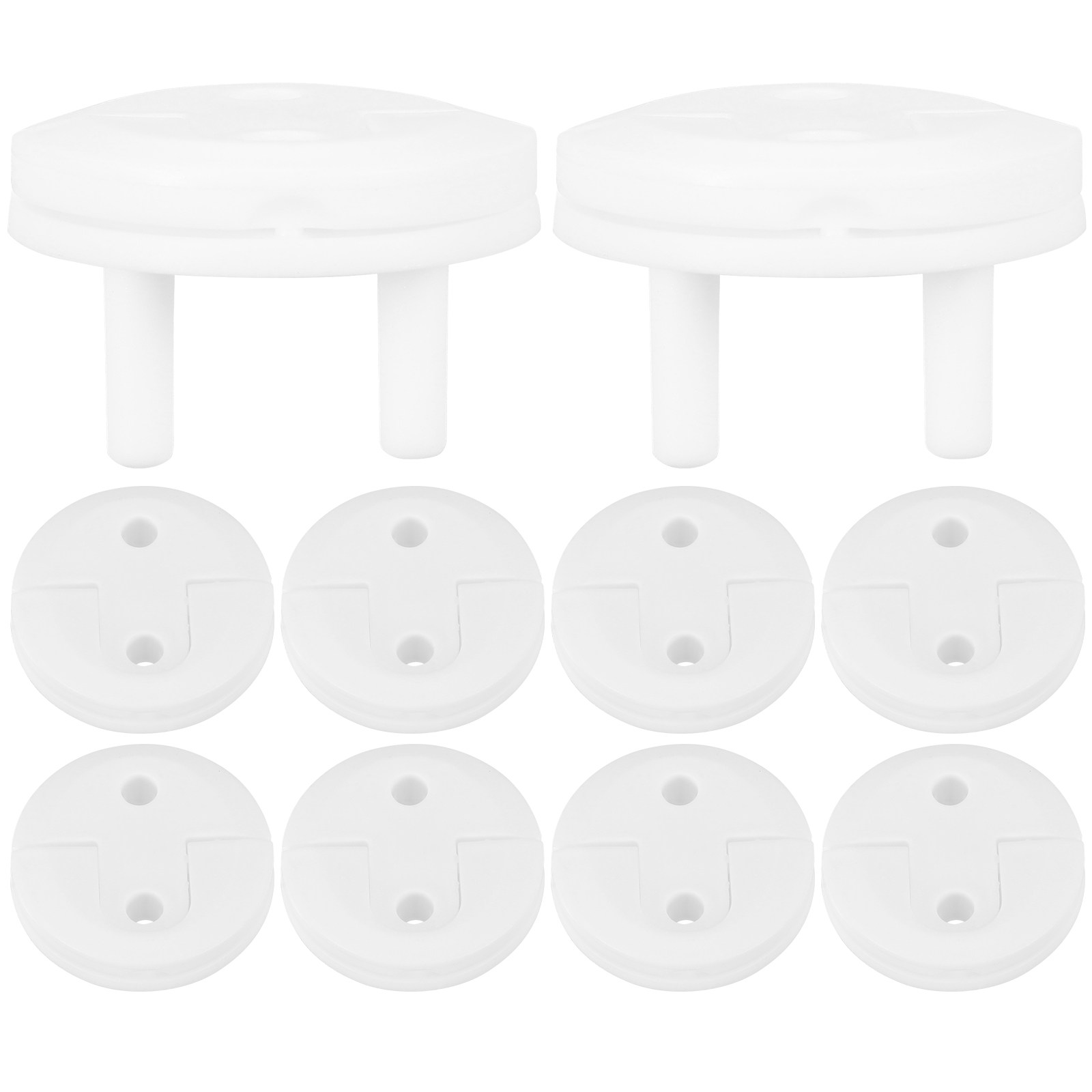 Outlet Cover Baby - 10 stuks kindveilige stopcontactafdekkingen, plastic elektrische