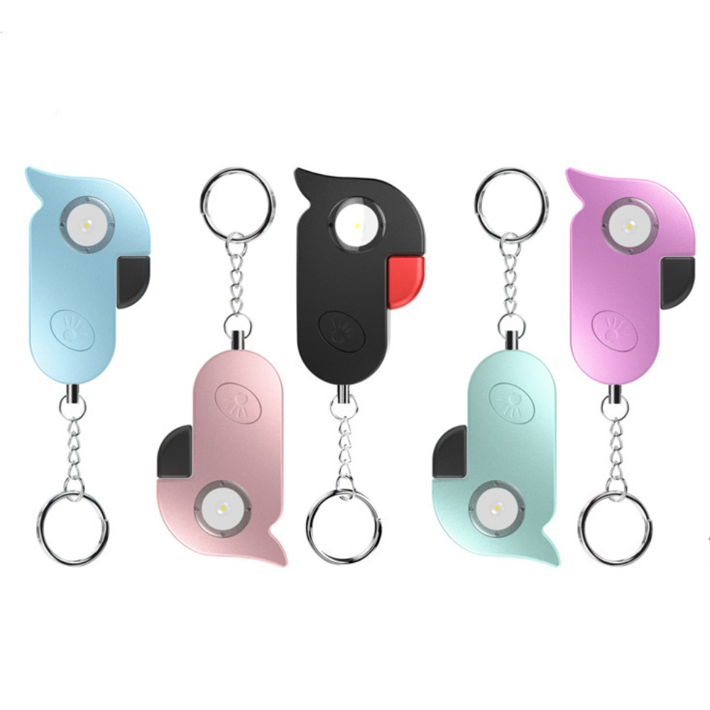 Personal Alarm Keychain - Vogelvormige anti-wolf alarm sleutelhanger draagbare persoonlijke