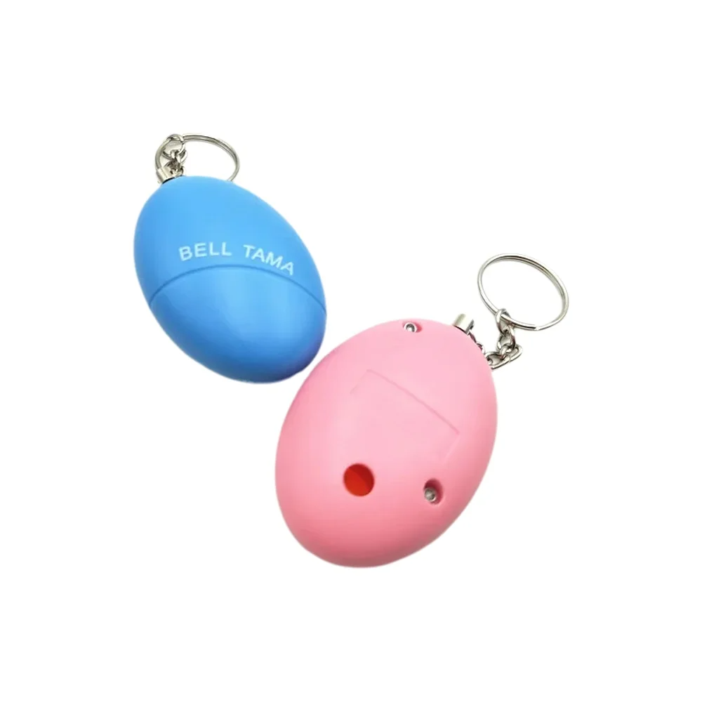 Personal Alarm Keychain - Eivormige 140db persoonlijke sleutelhanger aanval paniek