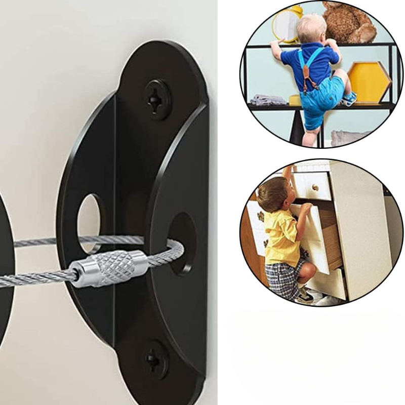 Earthquake Anchor Strap - Meubelankers Meubelriemen Voor Babyproof Voorkomen Vallende