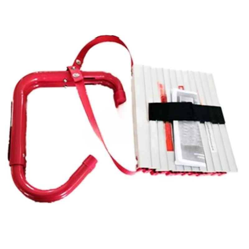 Fire Escape Ladder - Aluminiumlegering brandtrap reddingsladder 4m opvouwbare telescopische