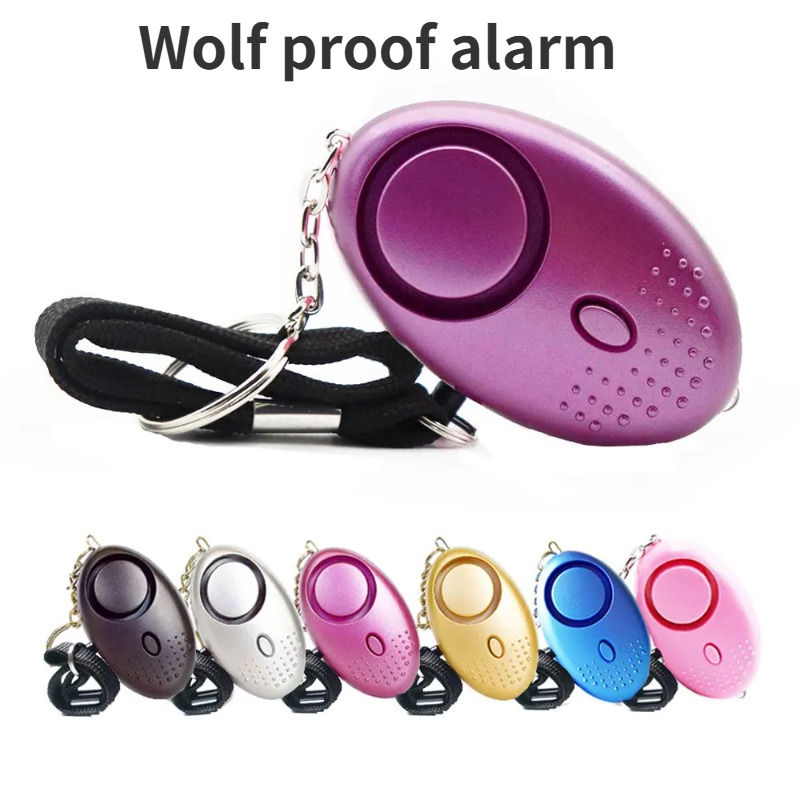 Personal Alarm Keychain - 130dB Anti-wolf Meisje Kind Vrouwen Zelfverdediging