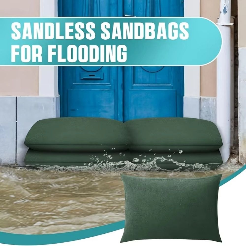Flood Barrier Bag - 1 Stuks Herbruikbare Waterabsorberende Zandzak Canvas