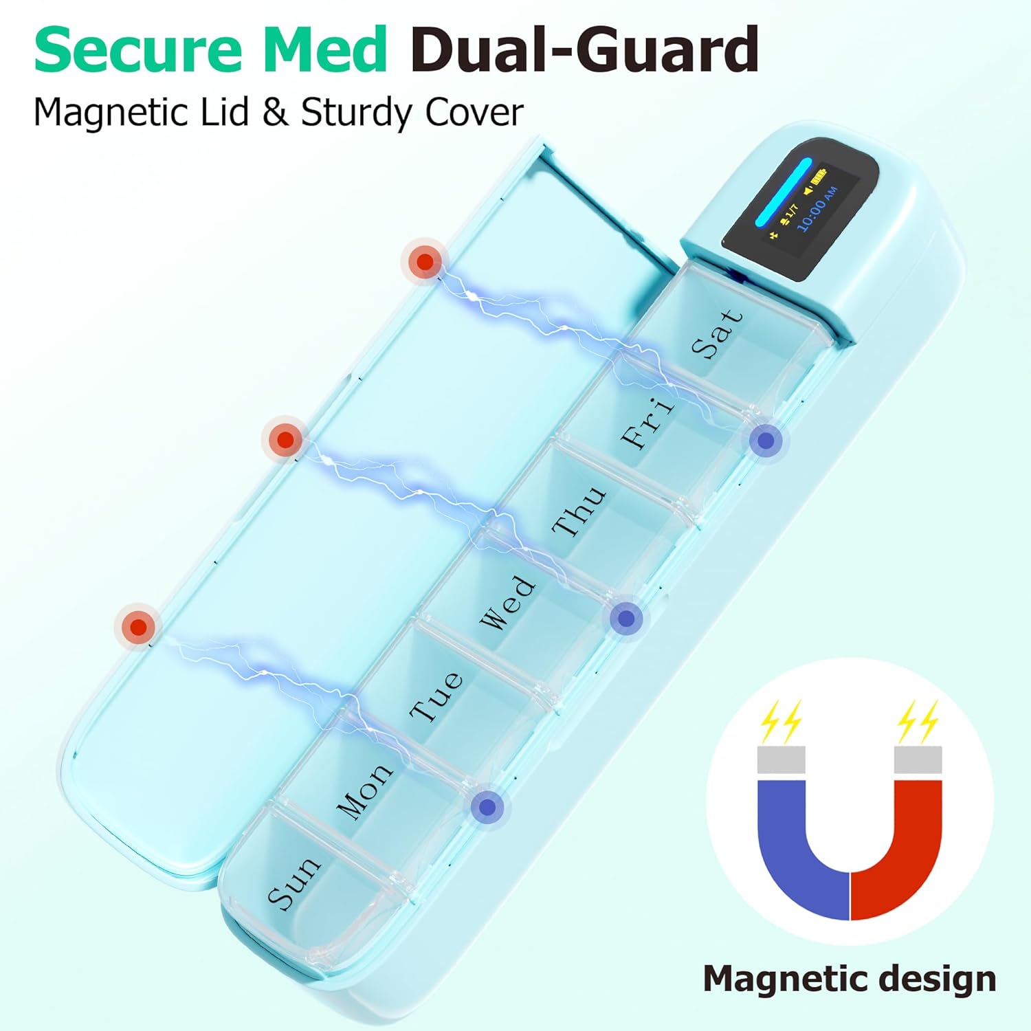 Slimme pilendoos met alarm & B - Medicine Cabinet Lock recensie en prijs