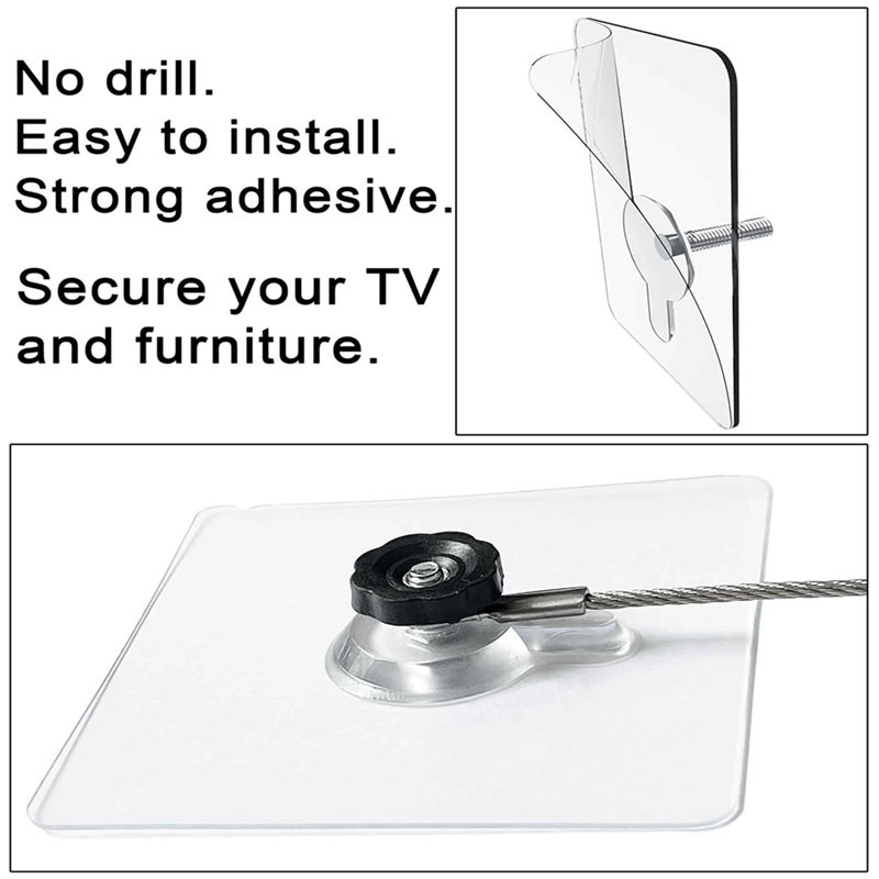 Voorkomt dat tv's vallen of om - Earthquake Anchor Strap recensie en prijs