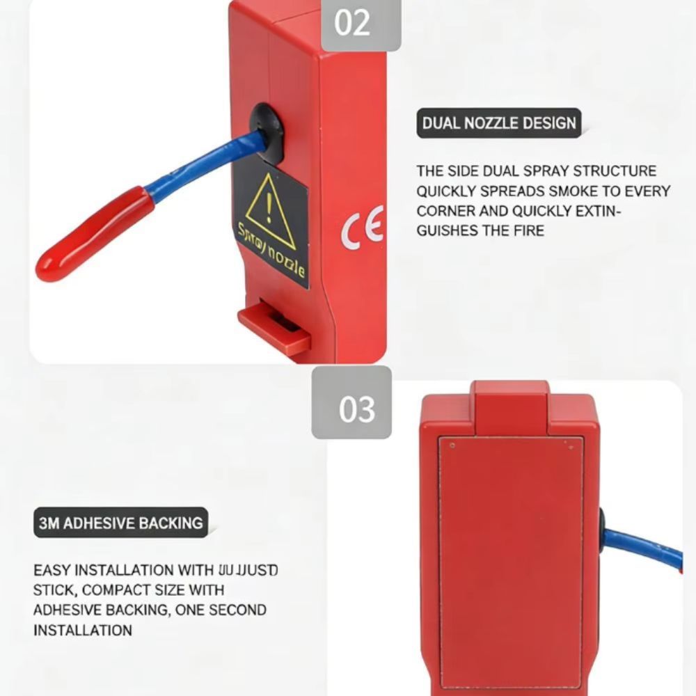 Ontwerp met dubbele lijn Vlamv - Fire Extinguisher Small recensie en prijs