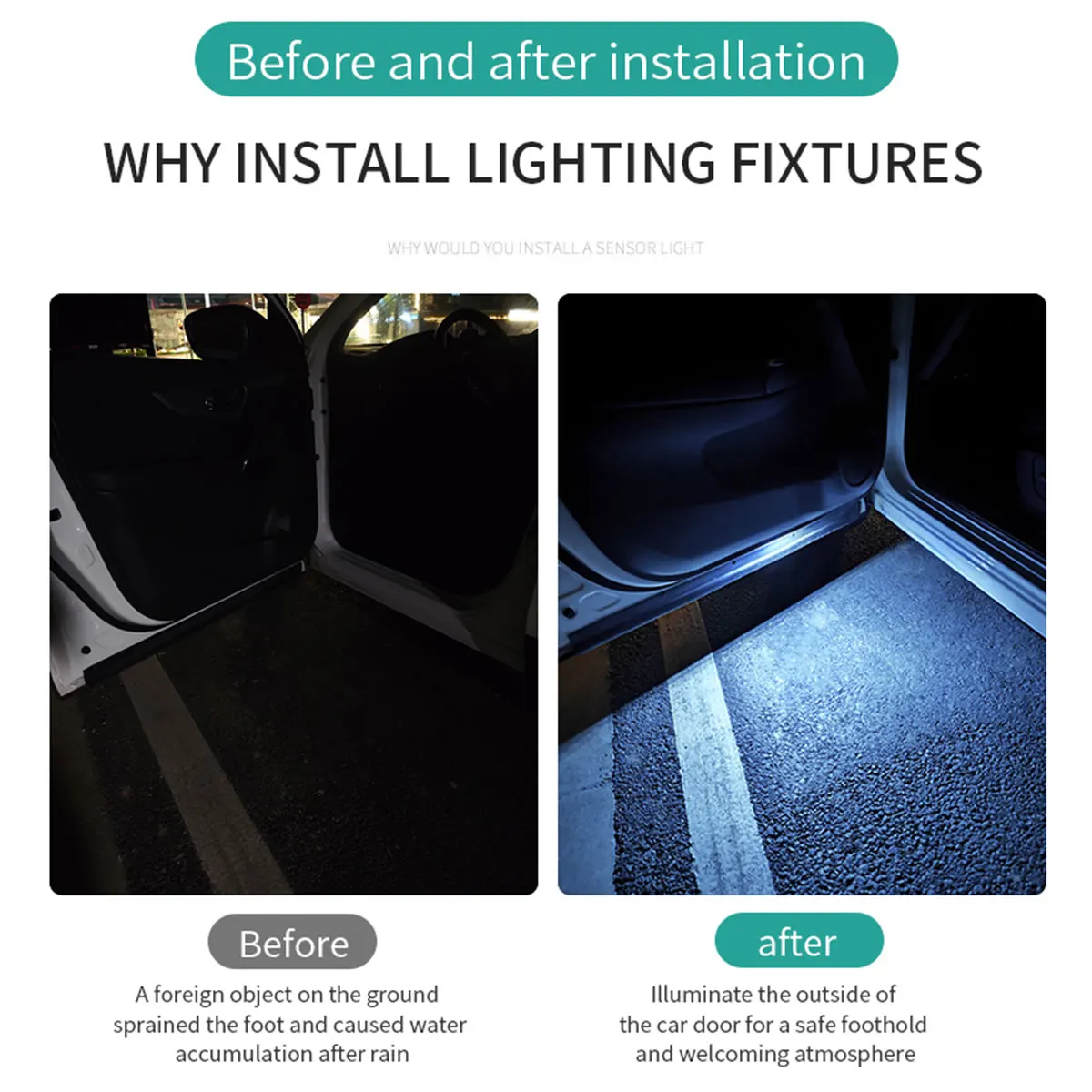 Autodeurverlichting LED Kleurr - Emergency Exit Sign recensie en prijs