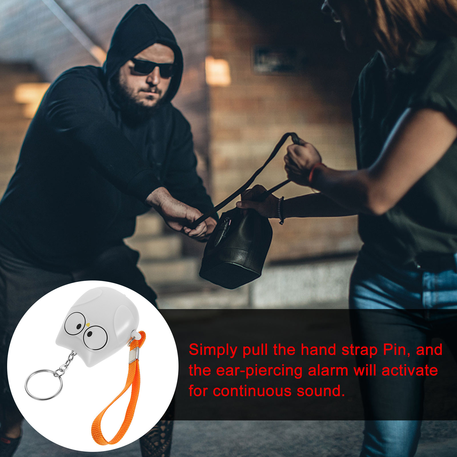 Persoonlijke veiligheidsalarm  - Personal Alarm Keychain recensie en prijs