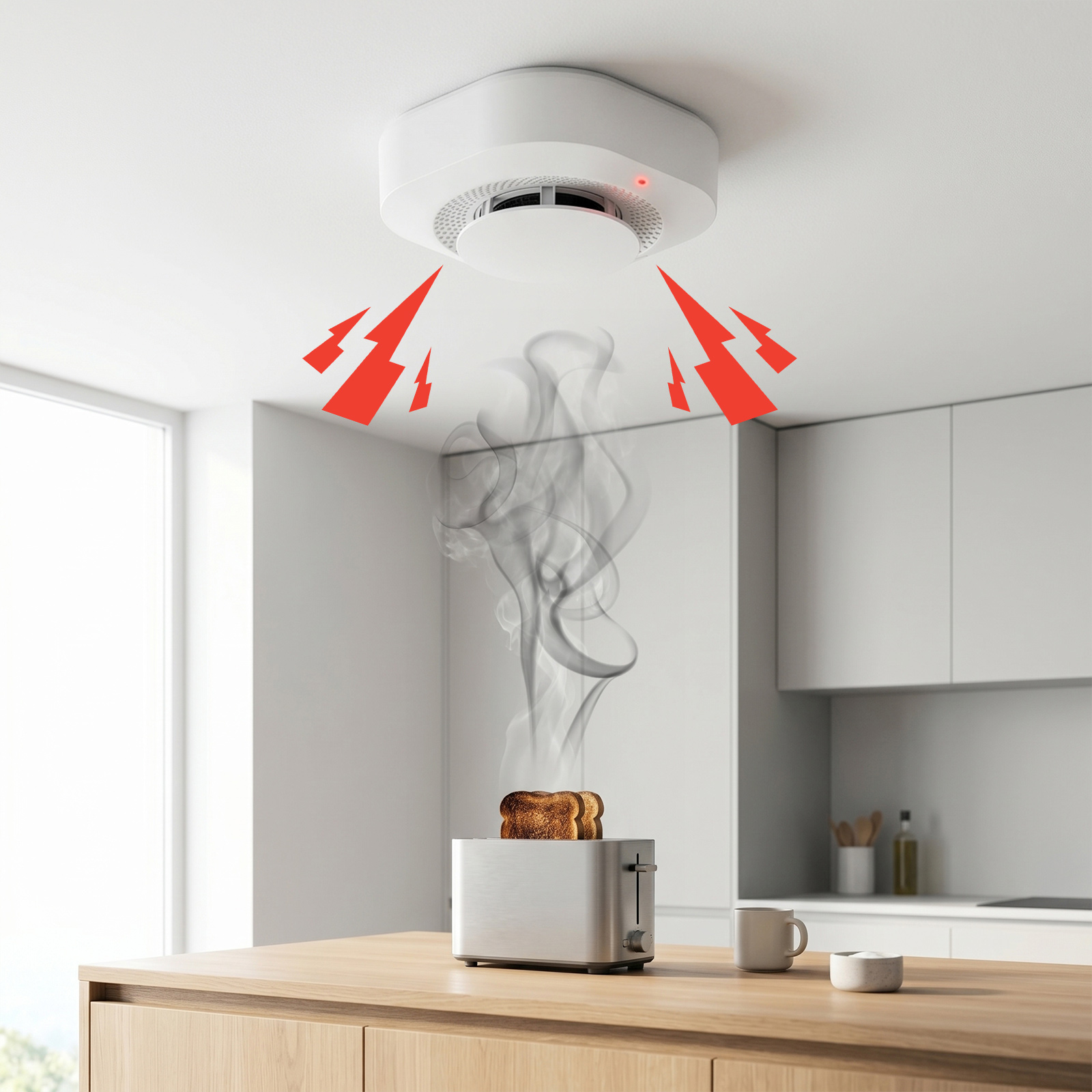 4 / 6 / 8 / 12 stuks Tuya Zigb - Smoke Detector Interconnected recensie en prijs
