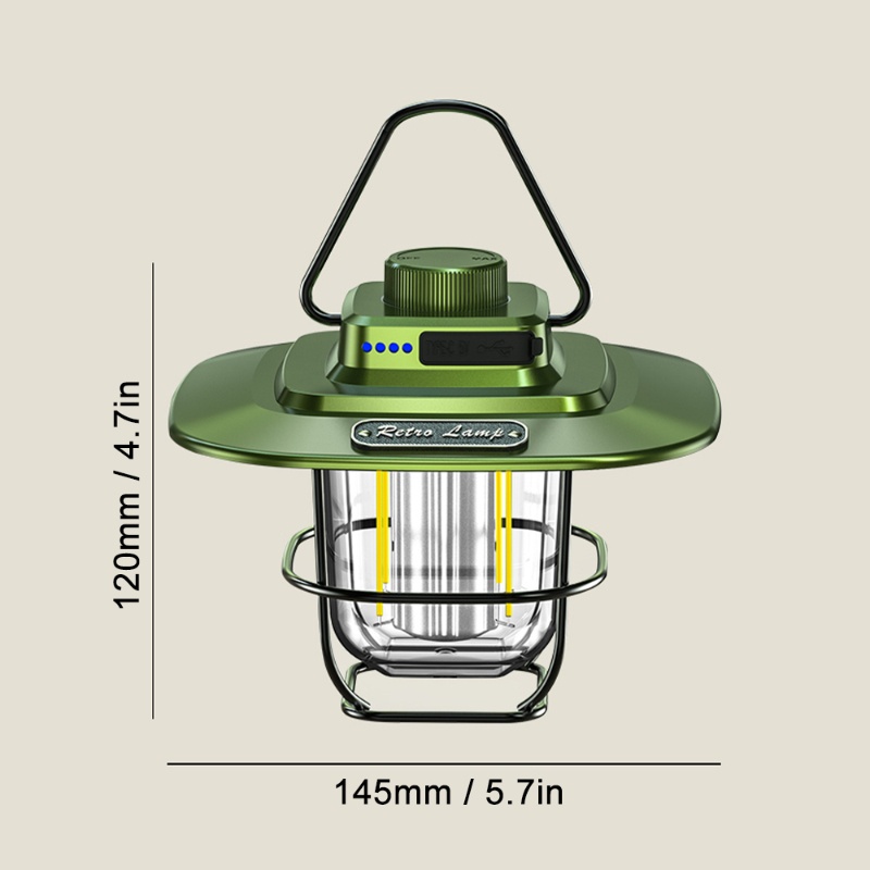 Vintage LED-campinglantaarn Wa - Power Outage Light recensie en prijs