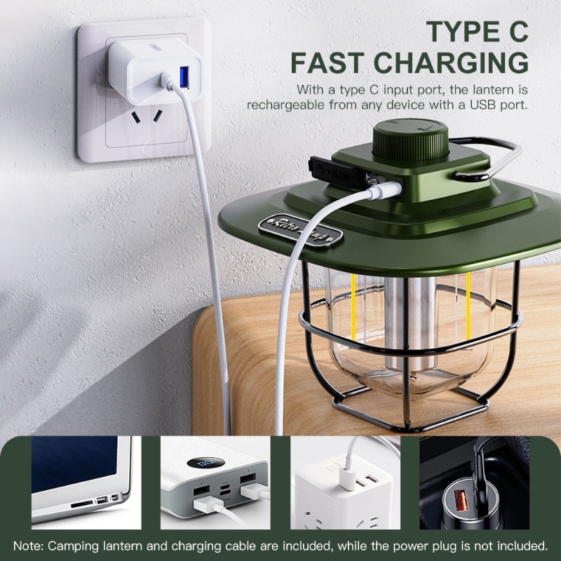 Vintage LED-campinglantaarn Wa - Power Outage Light recensie en prijs