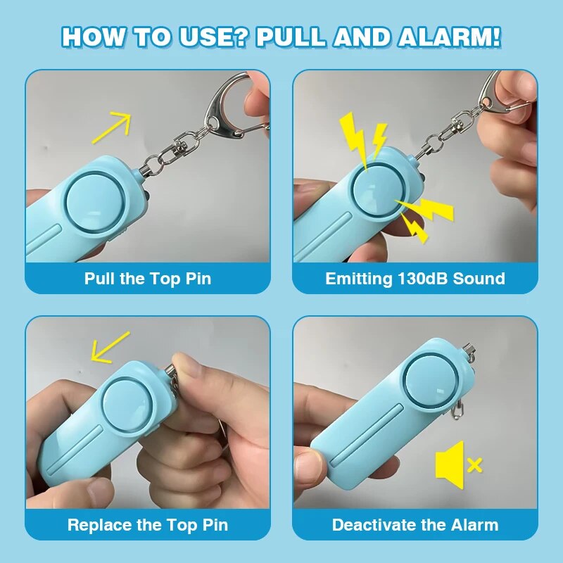 Persoonlijk Beveiligingsalarm  - Personal Alarm Keychain recensie en prijs