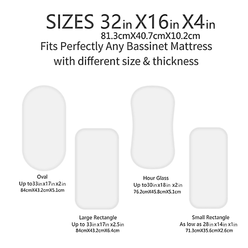Babybed Hoeslaken Matrasbesche - Outlet Cover Baby recensie en prijs