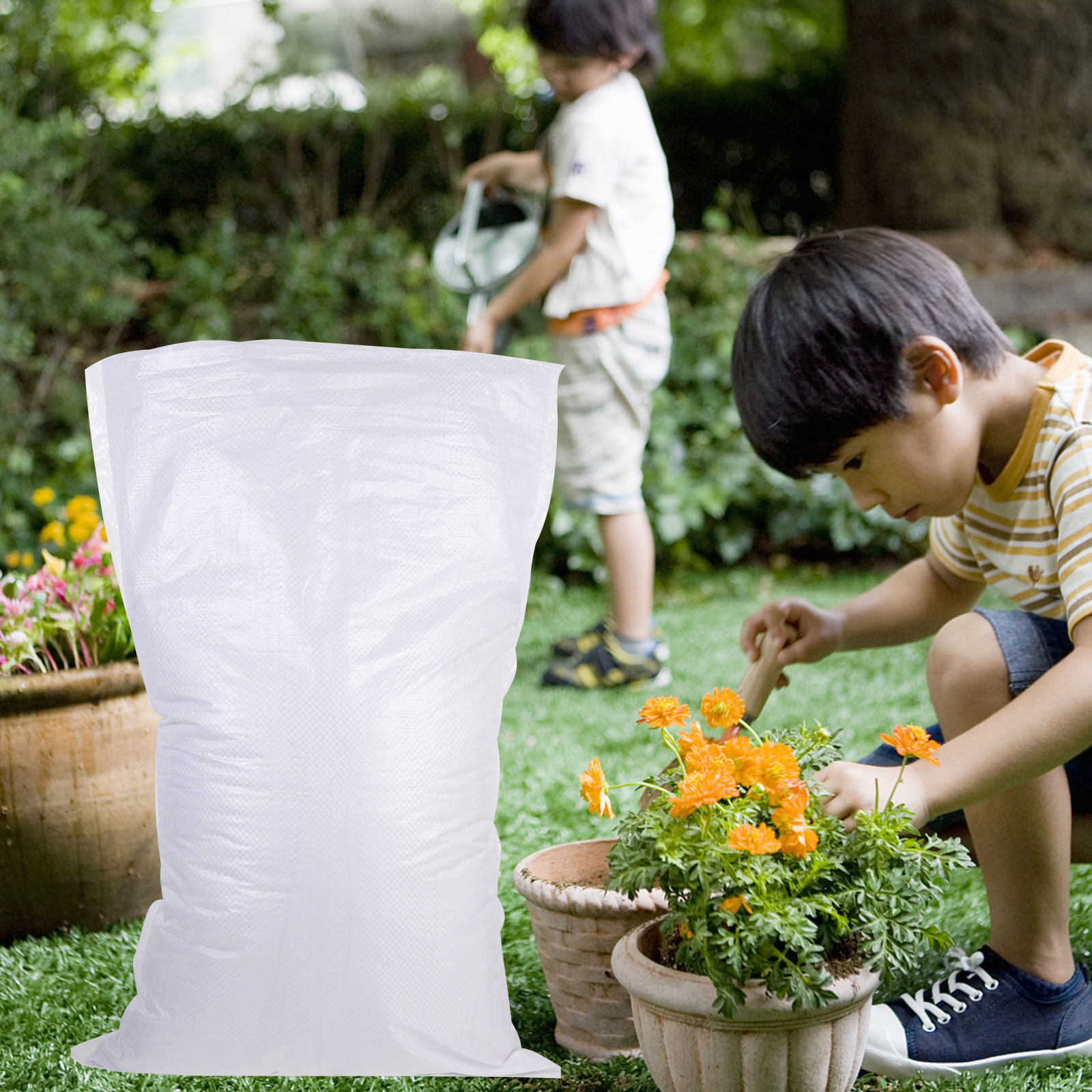 16 stuks lege zandzakken met g - Flood Barrier Bag recensie en prijs