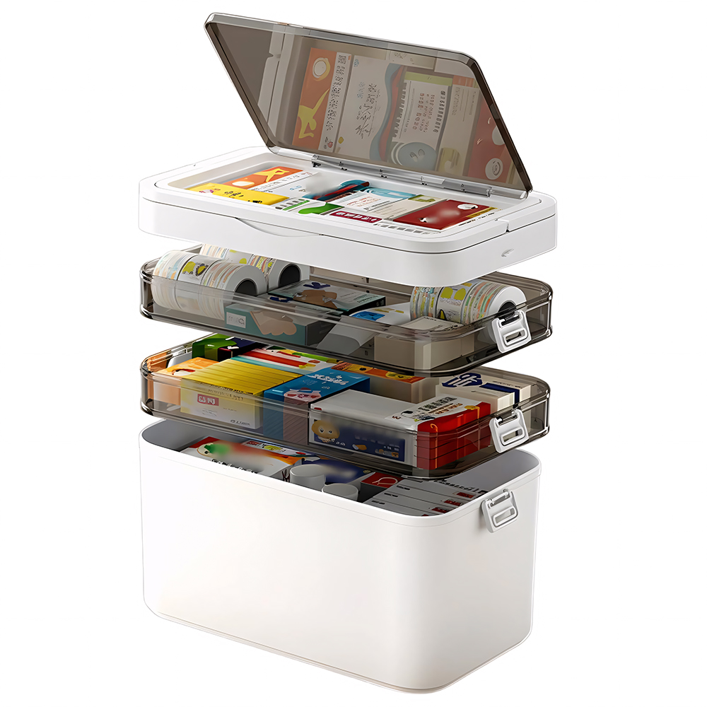 Grote capaciteit, meerlaagse,  - Medicine Cabinet Lock recensie en prijs