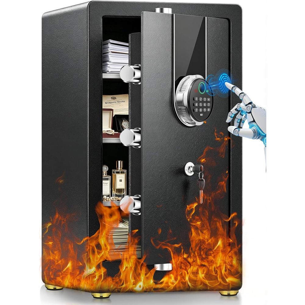 Grote biometrische kluis met 3 - Fire Safe Document recensie en prijs