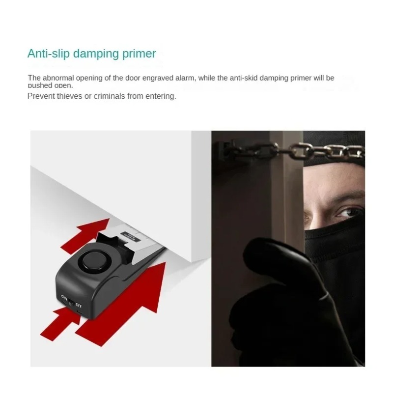 Draagbare deurstopper beveilig - Door Stop Alarm recensie en prijs