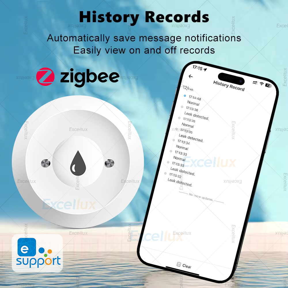 Ewelink Zigbee 3.0 Watersensor - Water Alarm Sensor recensie en prijs