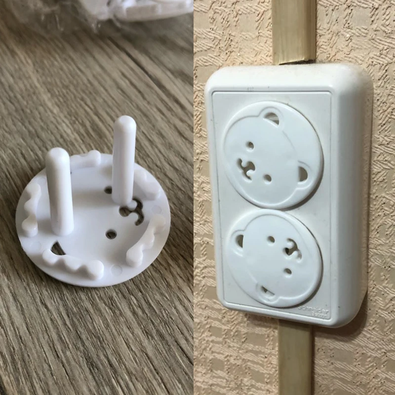 5/10PCS Cartoon Bear Outlet Co - Outlet Cover Baby recensie en prijs