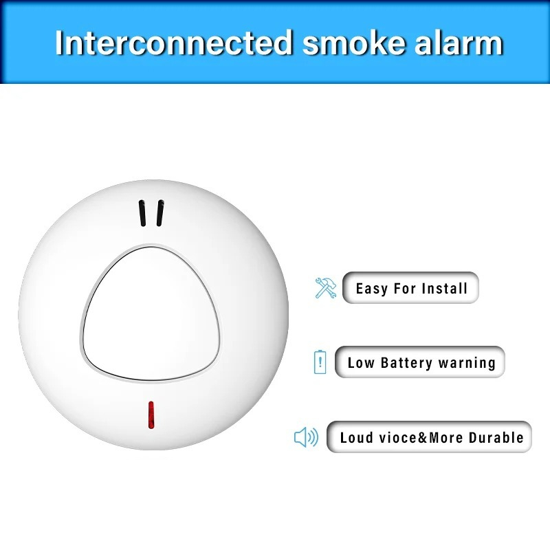 Slimme huisbeveiliging alarmsy - Smoke Detector Interconnected recensie en prijs