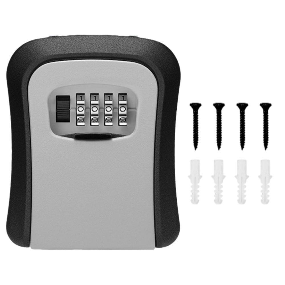 Wandmontage sleutelkluis met 4 - Lockbox Key Secure recensie en prijs