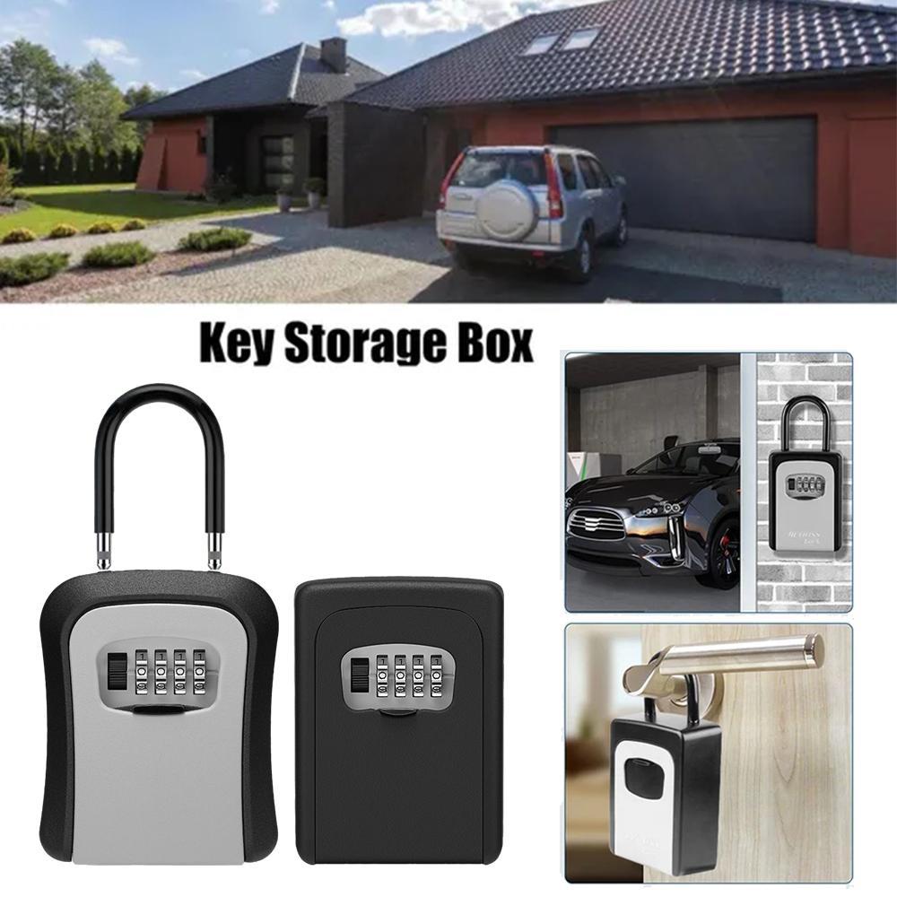 Wandmontage sleutelkluis met 4 - Lockbox Key Secure recensie en prijs