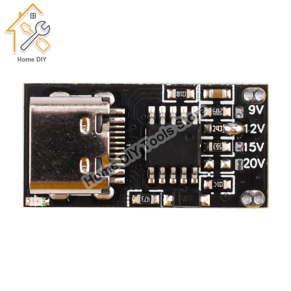 Type-C PD2.0 PD3.0 9V 12V 15V  - Co Detector Plug recensie en prijs