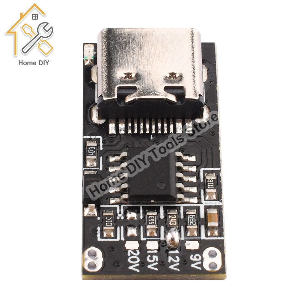 Type-C PD2.0 PD3.0 9V 12V 15V  - Co Detector Plug recensie en prijs