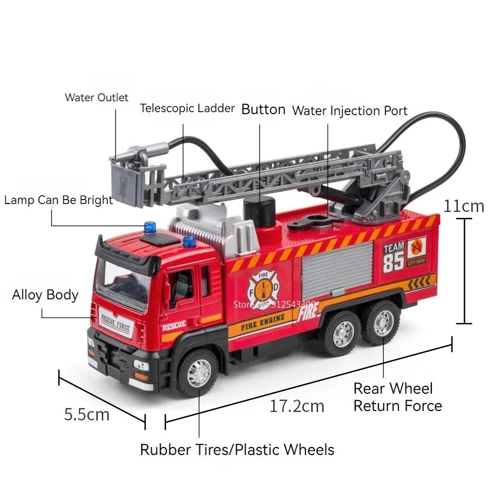1:32 Schaal Waternevel Brandwe - Fire Escape Ladder recensie en prijs