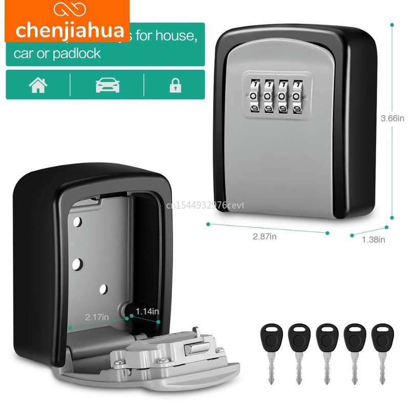 Wandmontage Sleutelopslag Gehe - Lockbox Key Secure recensie en prijs