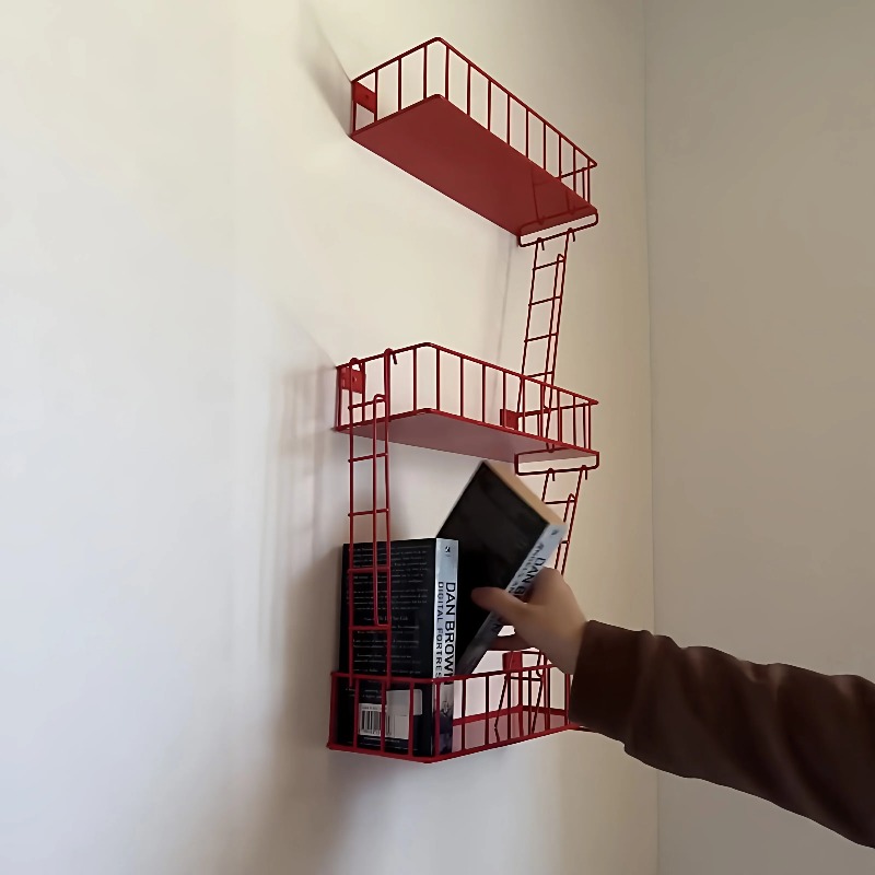 Brandbluswagen wandplank, 3-la - Fire Escape Ladder recensie en prijs