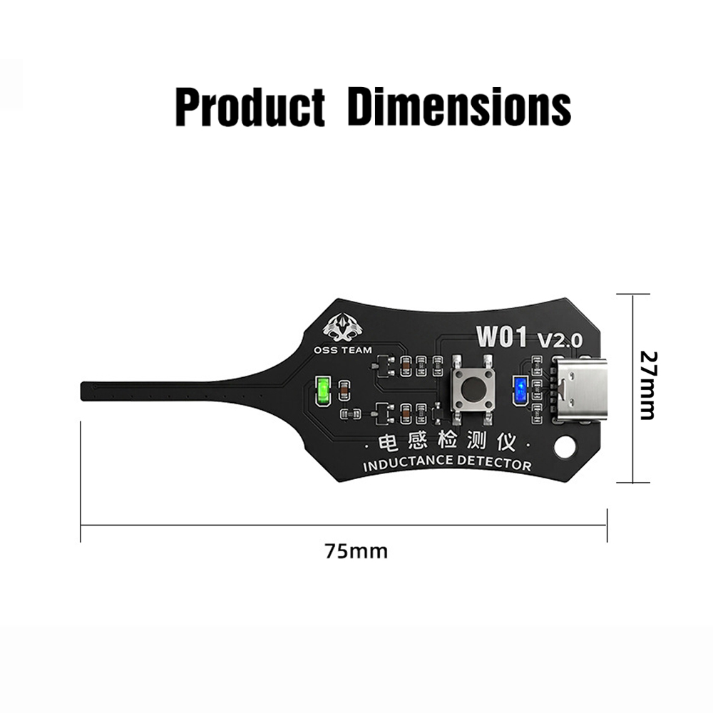 W01 Inductor Detector Tool Moe - Co Detector Plug recensie en prijs