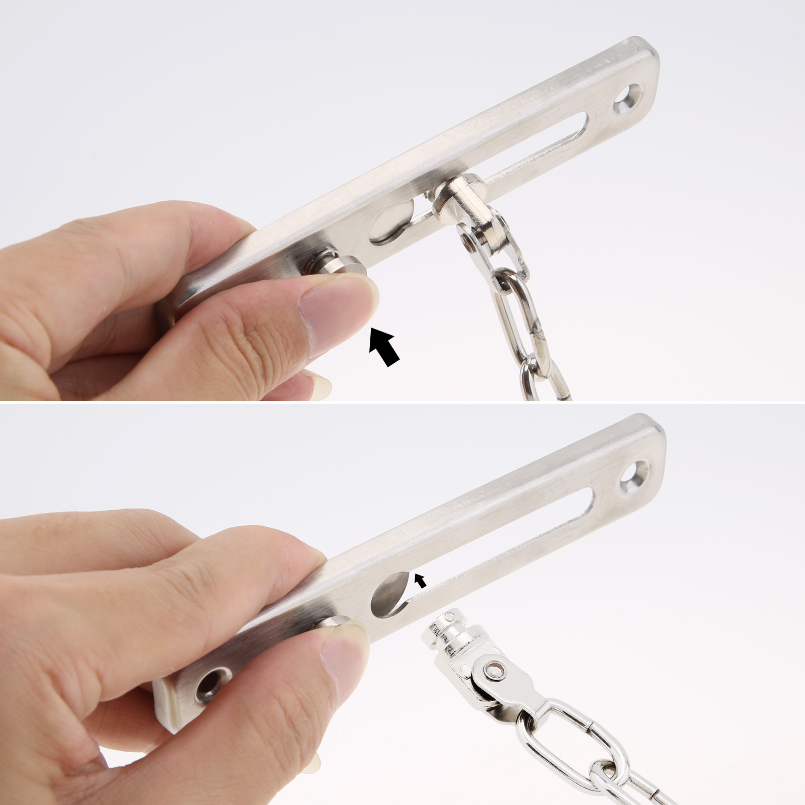 Solide beveiligingsdeur schuif - Security Chain Door recensie en prijs