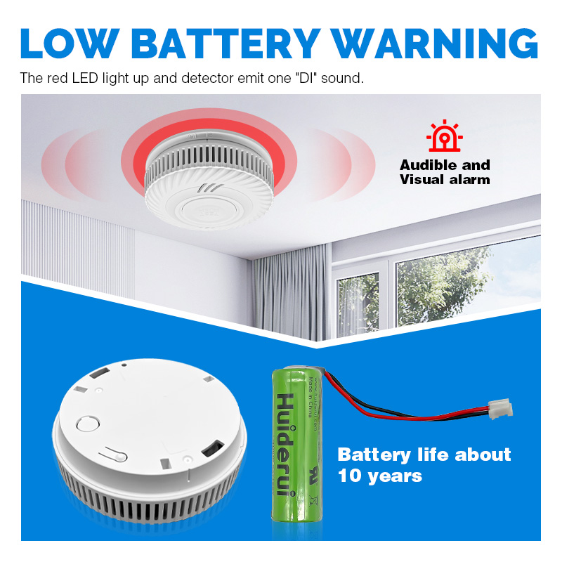 10 jaar batterijduur, draadloz - Smoke Detector Interconnected recensie en prijs
