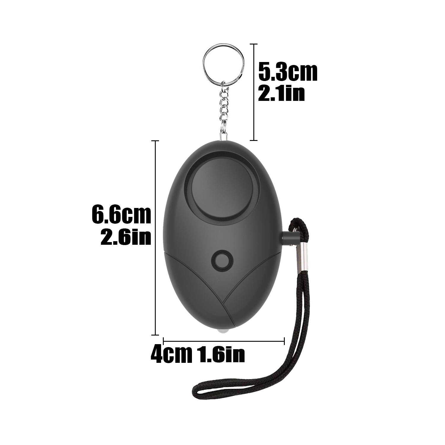 130db Persoonlijke veiligheids - Personal Alarm Keychain recensie en prijs