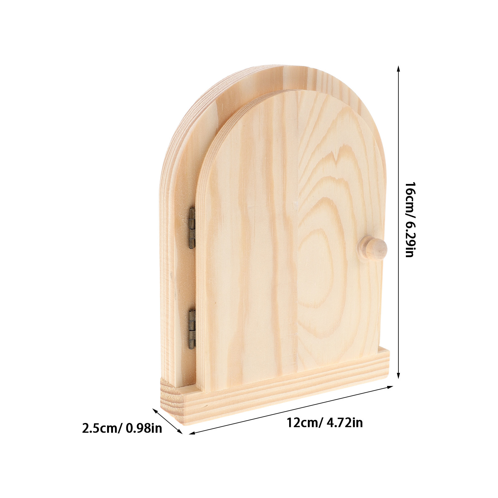 Deurvormige houten afdekplaat  - Outlet Cover Baby recensie en prijs
