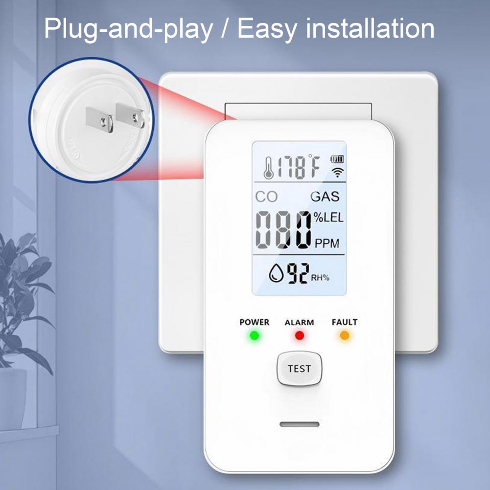 Aardgas- en koolmonoxidedetect - Co Detector Plug recensie en prijs