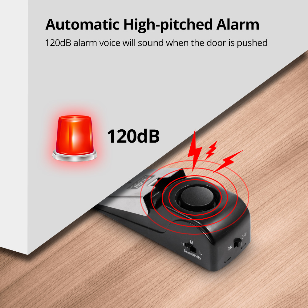 2 Stuks Deur Stop Alarm Voor H - Door Stop Alarm recensie en prijs