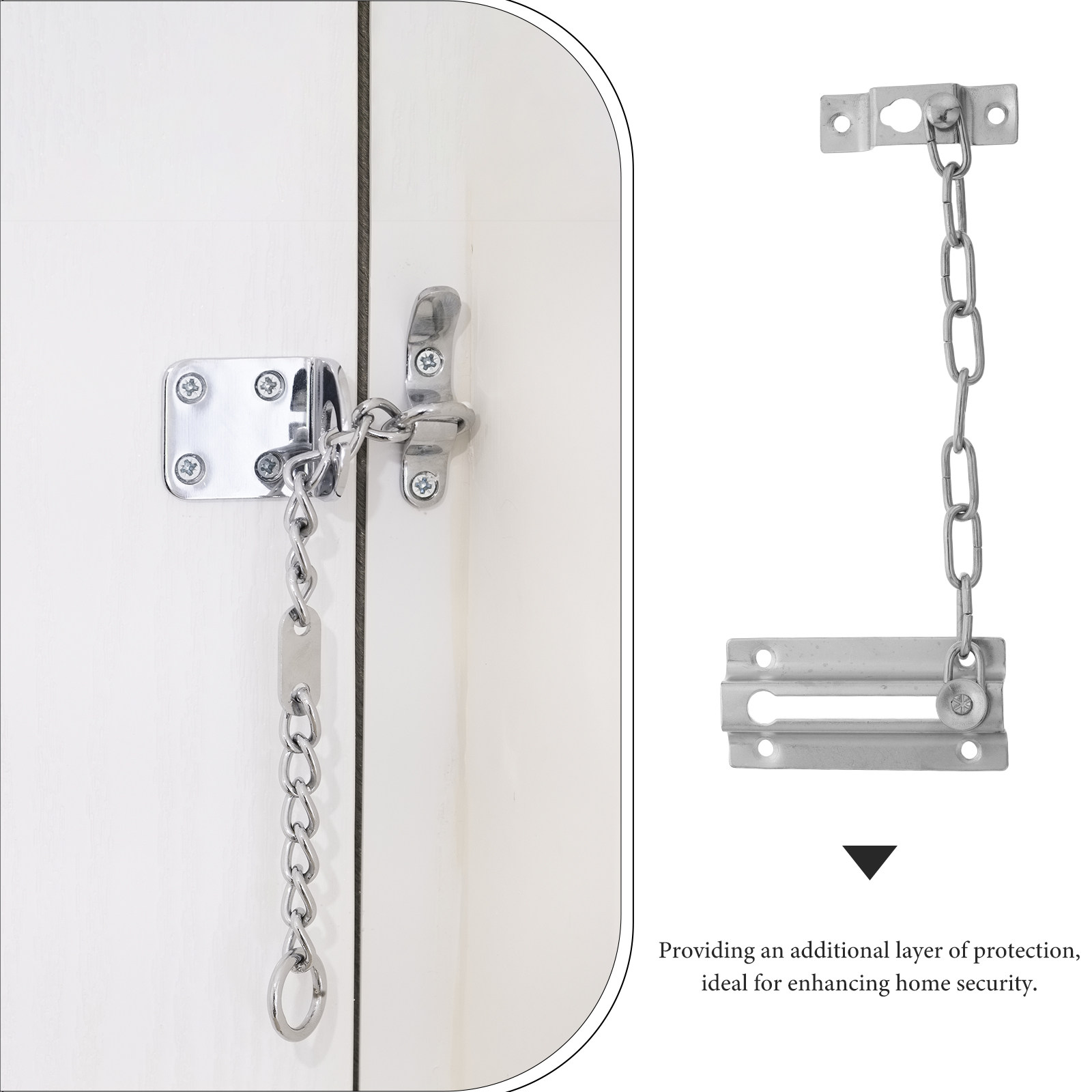 Zwaar uitgevoerd deurkettingsl - Security Chain Door recensie en prijs
