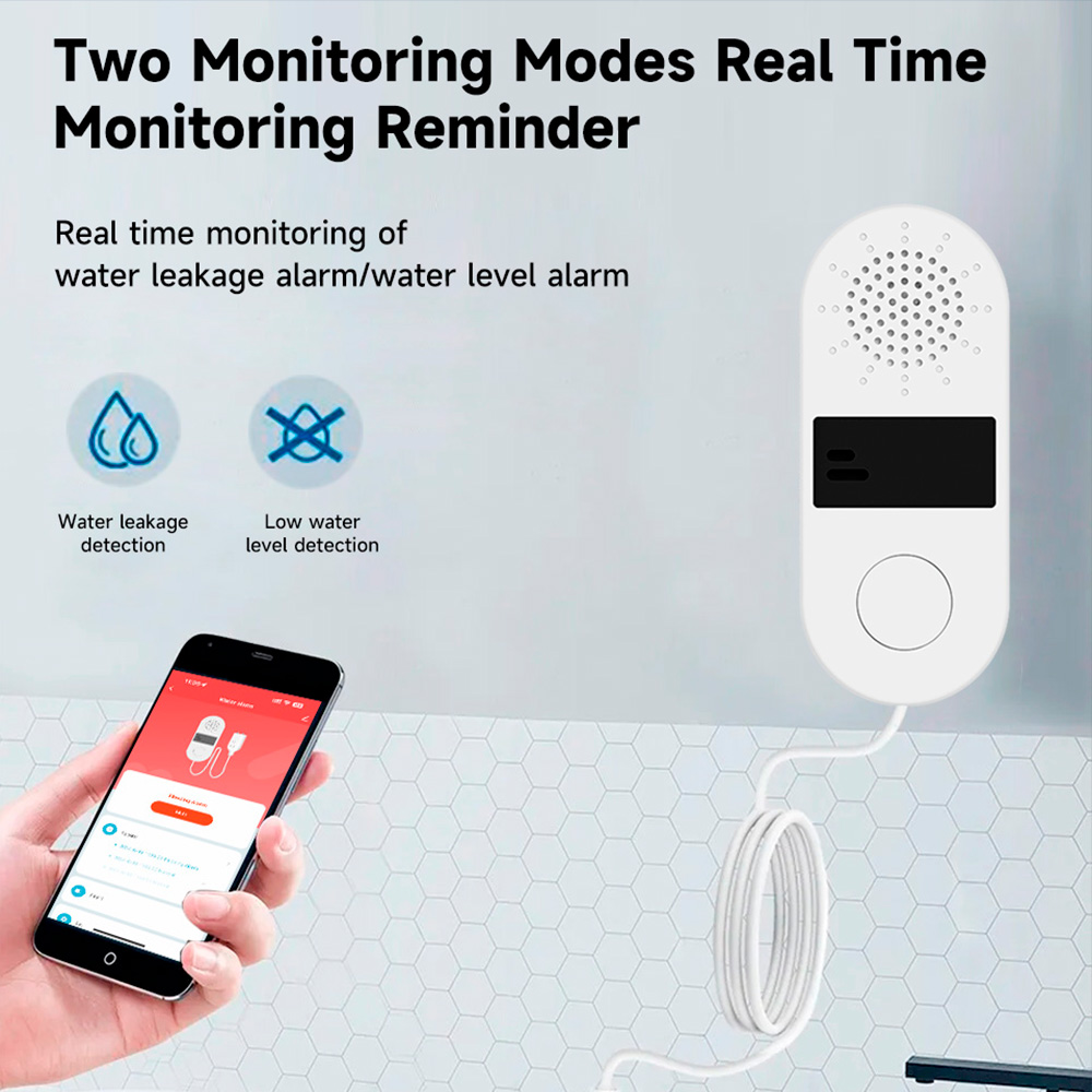 Tuya Wifi Water Lek Detector M - Water Alarm Sensor recensie en prijs