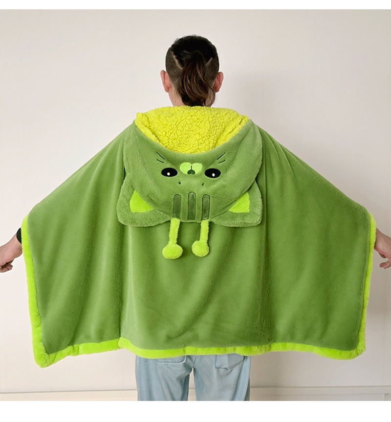 Cartoon schattige alien kat ho - Fire Blanket Kitchen recensie en prijs