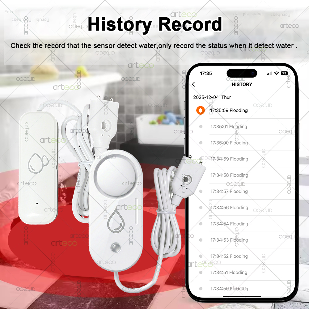 Zigbee Waterlekkagesensor Over - Water Alarm Sensor recensie en prijs