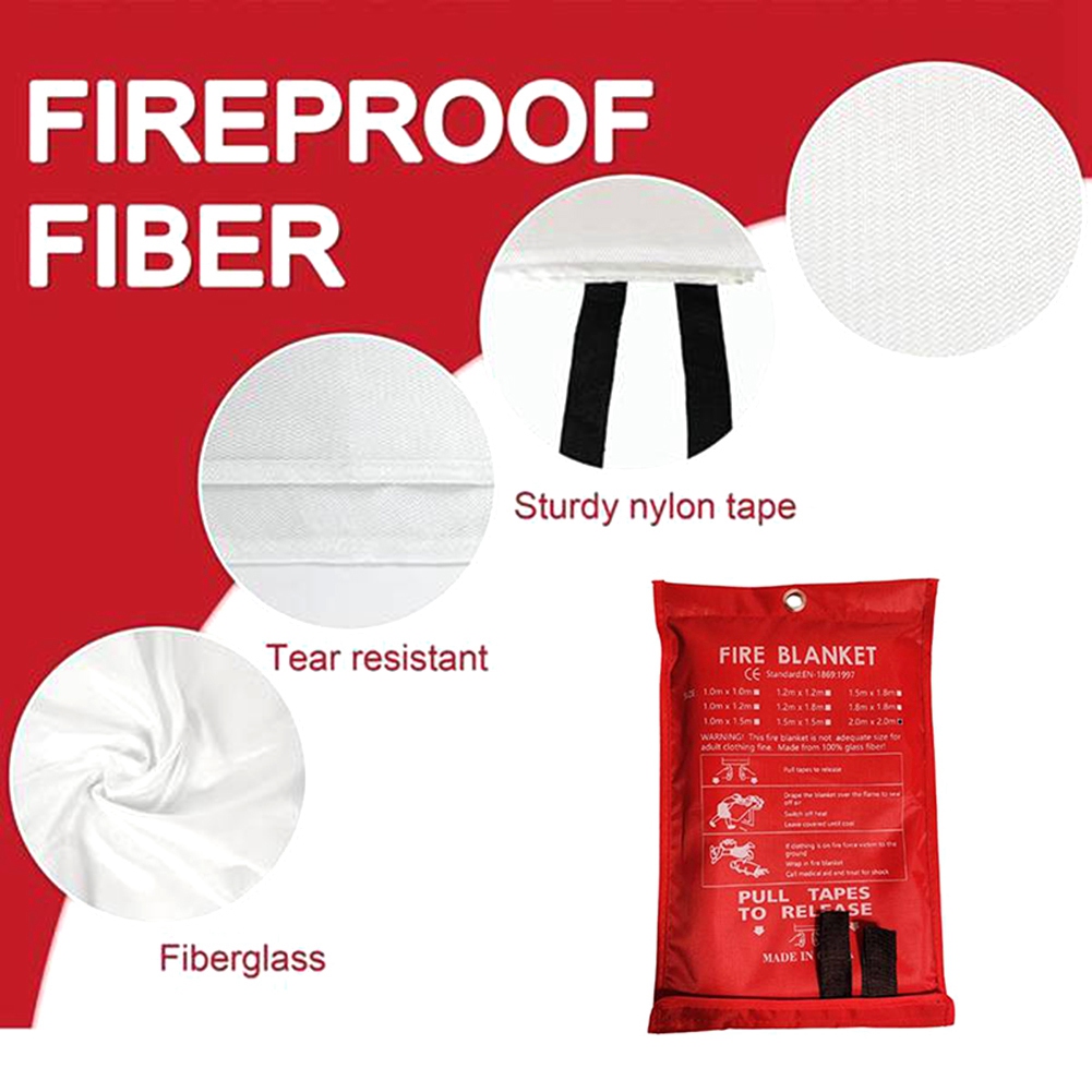 AED2-noodbranddeken, branddeke - Fire Blanket Kitchen recensie en prijs