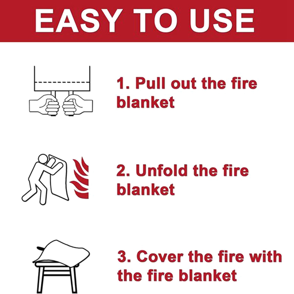 AED2-noodbranddeken, branddeke - Fire Blanket Kitchen recensie en prijs