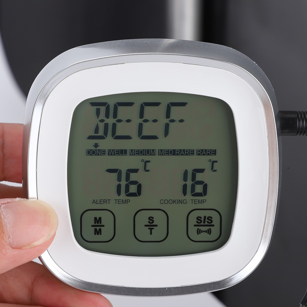 Digitaal vleesthermometer met  - Pool Alarm Float recensie en prijs