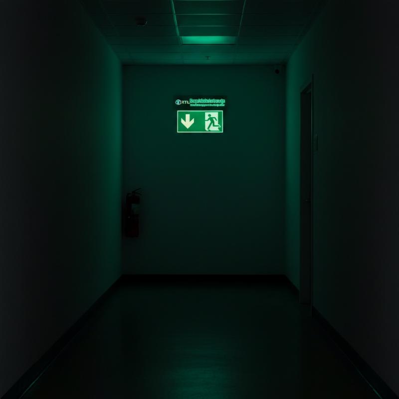 1 vel Glow-In-The-Dark Safety  - Emergency Exit Sign recensie en prijs