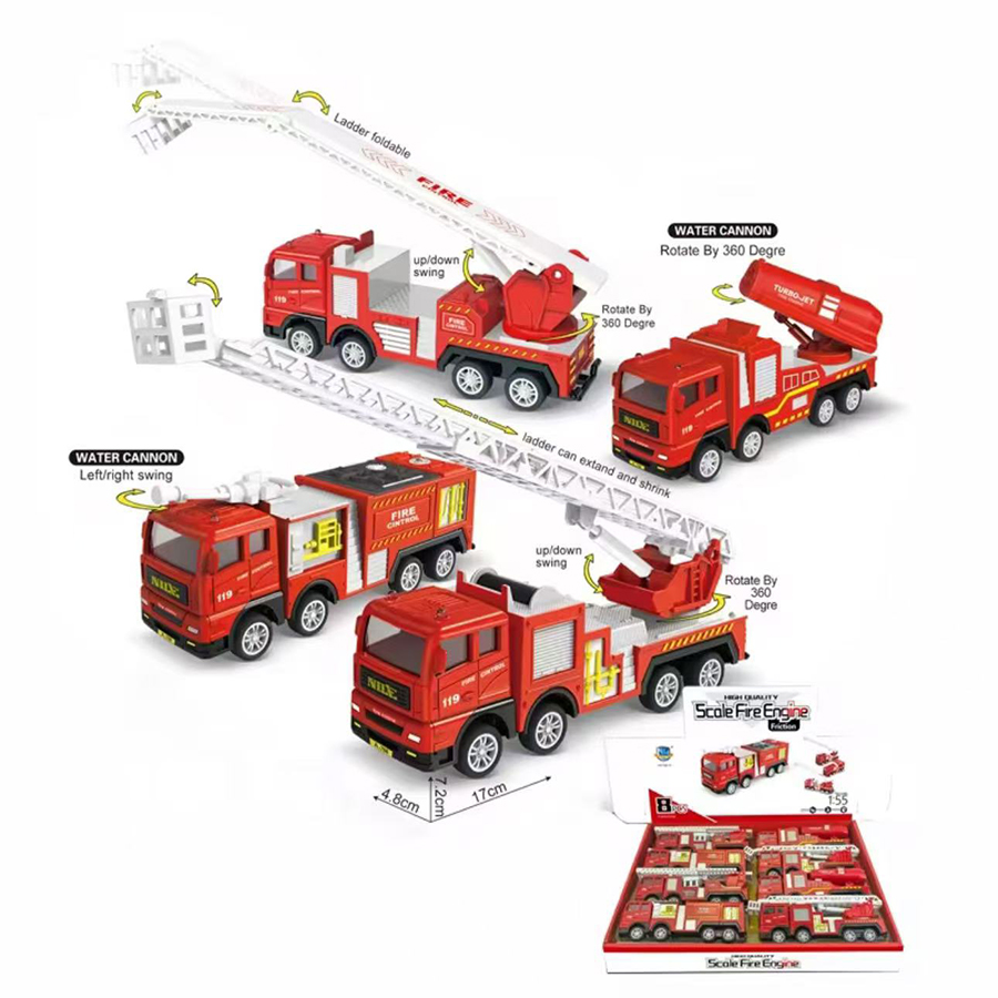 1pc-Legering Brandweerwagen 1: - Fire Escape Ladder recensie en prijs